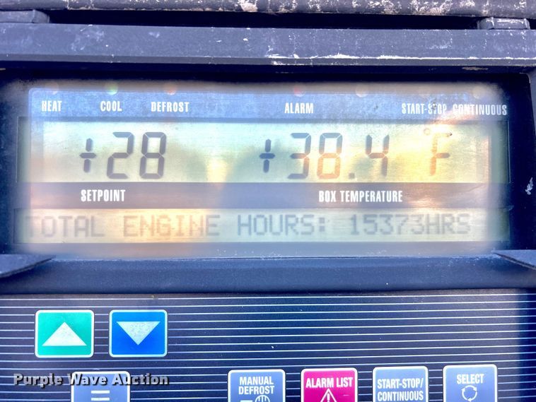 image for item EK3589 2012 Utility Trailer VS2RA refrigerated van trailer