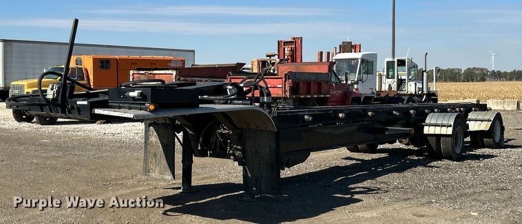 image for item EK3605 1991 Benlee Roll-off TA60DD45 container trailer