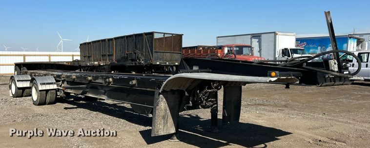 image for item EK3605 1991 Benlee Roll-off TA60DD45 container trailer
