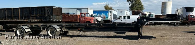 image for item EK3605 1991 Benlee Roll-off TA60DD45 container trailer