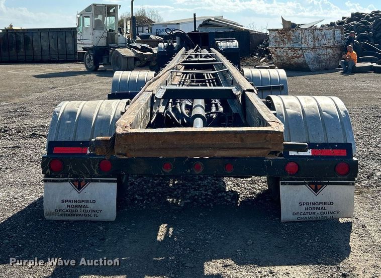 image for item EK3605 1991 Benlee Roll-off TA60DD45 container trailer