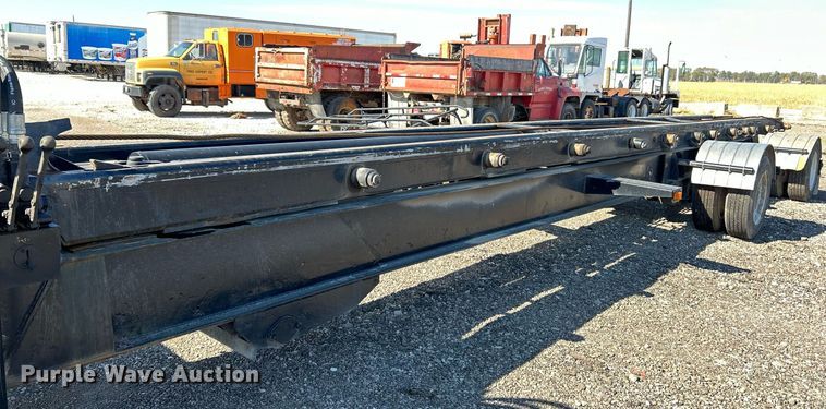 image for item EK3605 1991 Benlee Roll-off TA60DD45 container trailer