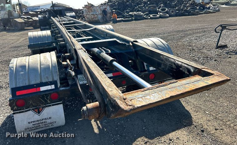 image for item EK3605 1991 Benlee Roll-off TA60DD45 container trailer