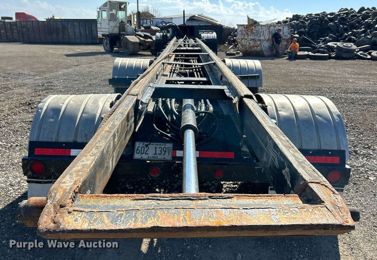 image for item EK3605 1991 Benlee Roll-off TA60DD45 container trailer