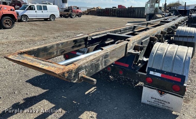 image for item EK3605 1991 Benlee Roll-off TA60DD45 container trailer