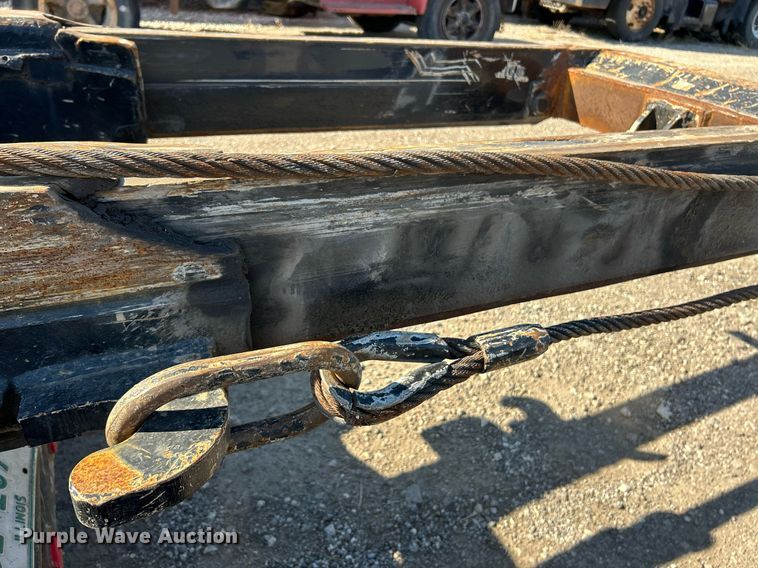 image for item EK3605 1991 Benlee Roll-off TA60DD45 container trailer