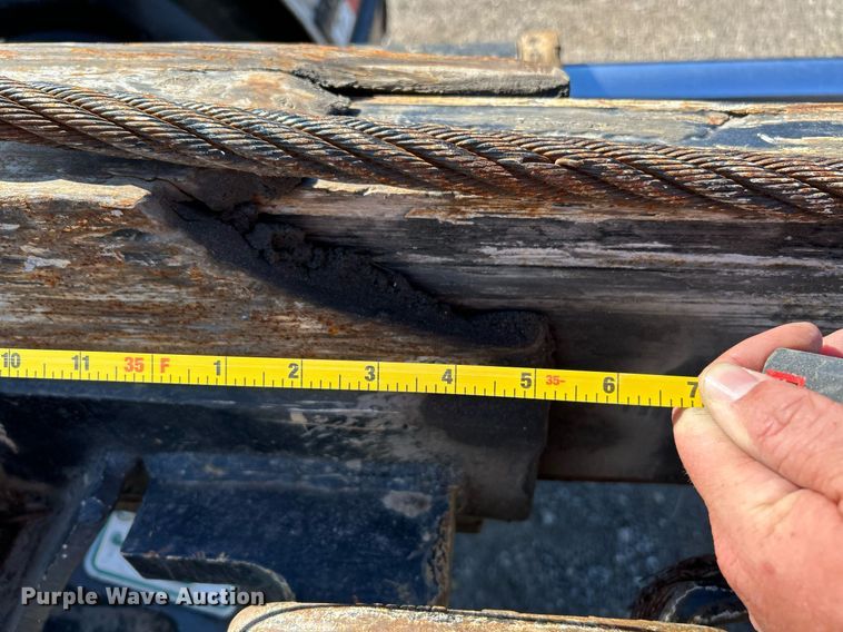 image for item EK3605 1991 Benlee Roll-off TA60DD45 container trailer