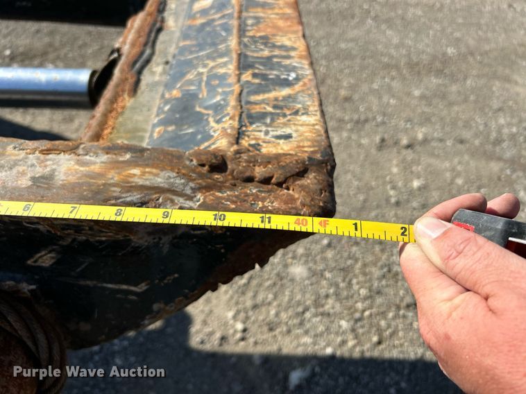 image for item EK3605 1991 Benlee Roll-off TA60DD45 container trailer