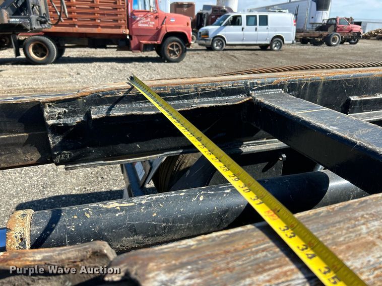 image for item EK3605 1991 Benlee Roll-off TA60DD45 container trailer