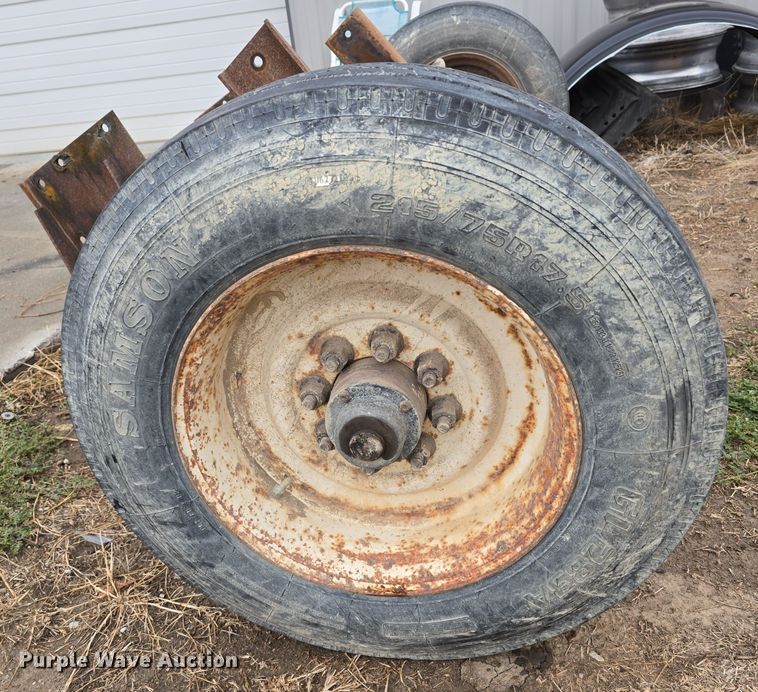 image for item LW9959 Pusher axle