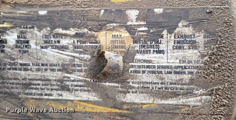 image for item OH9318 2003 International  8100 truck cab and chassis