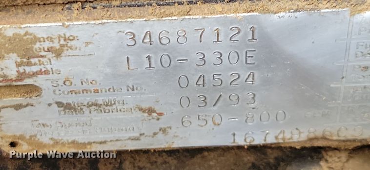 image for item OH9319 1993 International 9400 truck cab and chassis