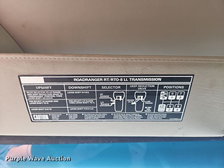 image for item OJ9879 2007 Sterling  flatbed truck