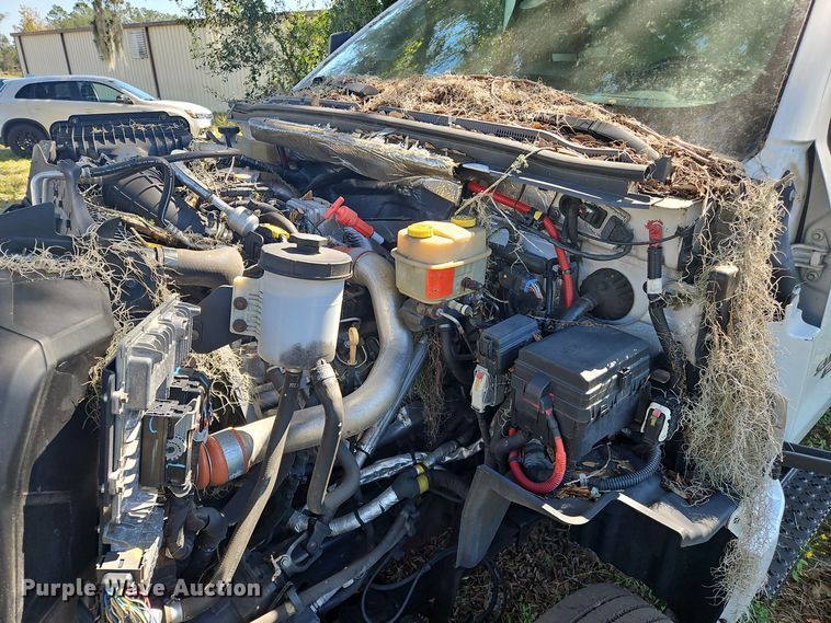 image for item OJ9895 2019 Chevrolet  Silverado 5500 box truck