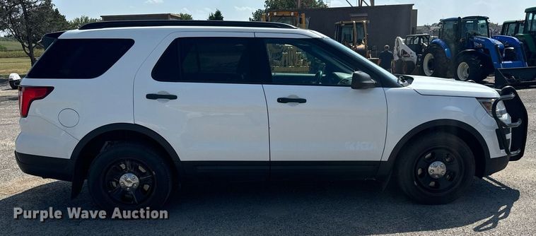 image for item DO1700 2018 Ford Explorer Police Interceptor  SUV