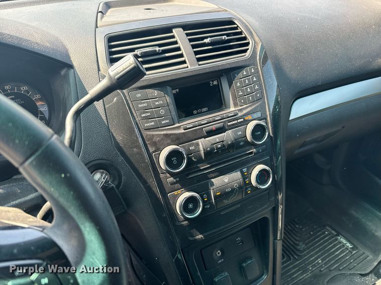 image for item DO1700 2018 Ford Explorer Police Interceptor  SUV