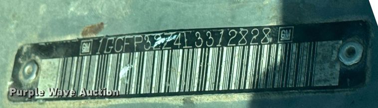 image for item DO1739 1990 Chevrolet  Step Van 30 delivery truck