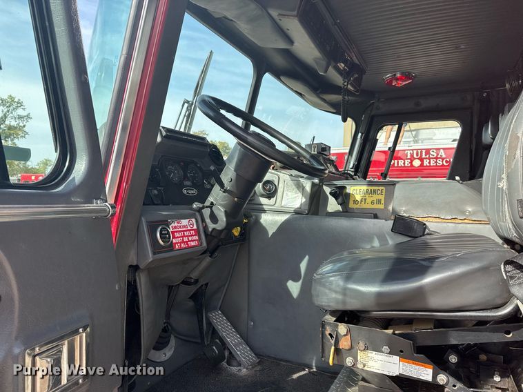 image for item DO7601 1995 Emergency One 1500 pumper fire truck