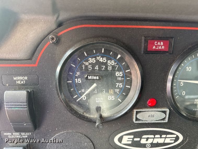 image for item DO7601 1995 Emergency One 1500 pumper fire truck