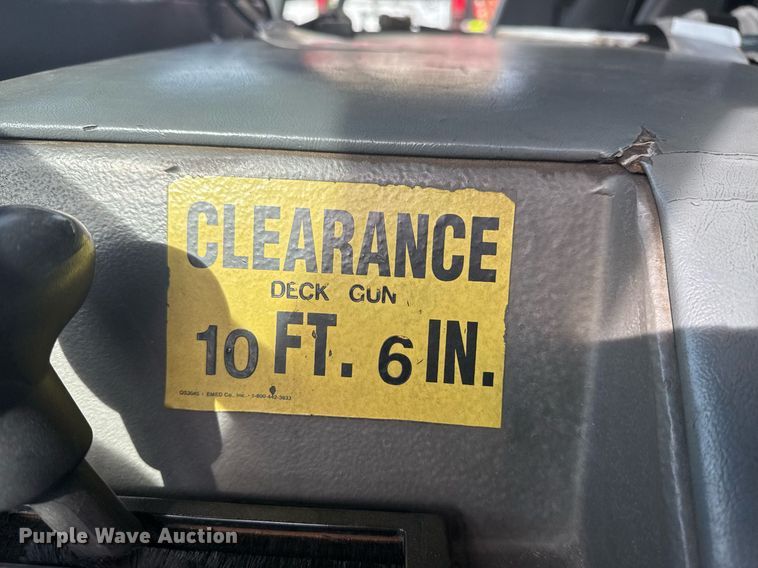 image for item DO7601 1995 Emergency One 1500 pumper fire truck