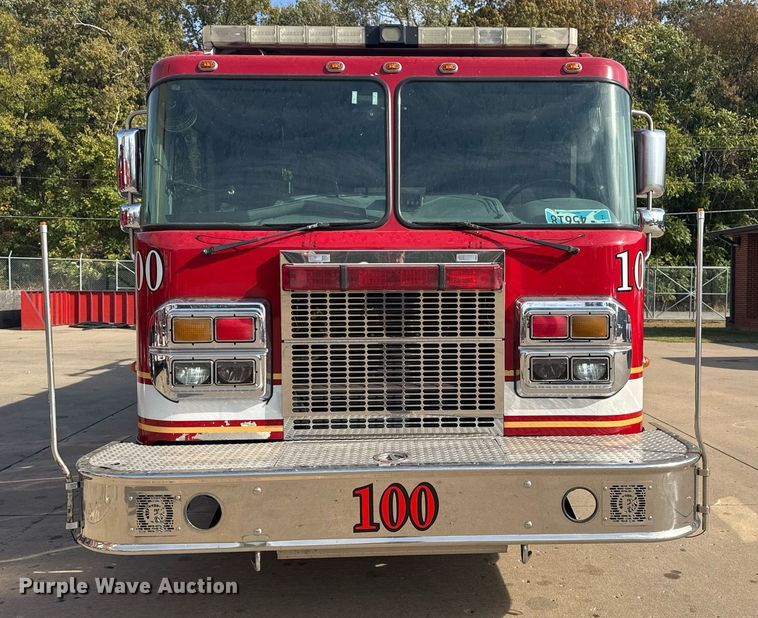 image for item DO7602 2007 Spartan Gladiator pumper fire truck