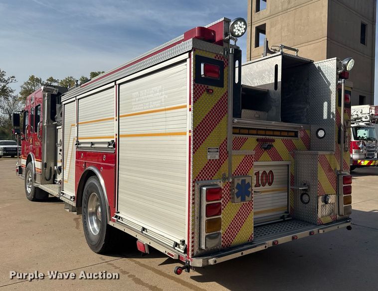 image for item DO7602 2007 Spartan Gladiator pumper fire truck