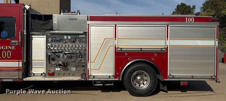 image for item DO7602 2007 Spartan Gladiator pumper fire truck