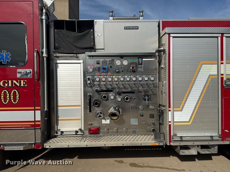 image for item DO7602 2007 Spartan Gladiator pumper fire truck