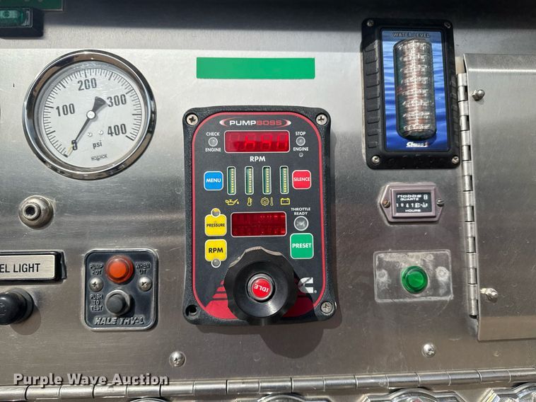 image for item DO7602 2007 Spartan Gladiator pumper fire truck