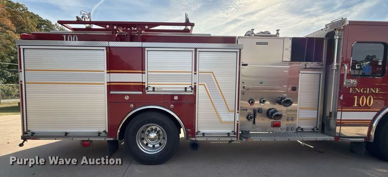 image for item DO7602 2007 Spartan Gladiator pumper fire truck