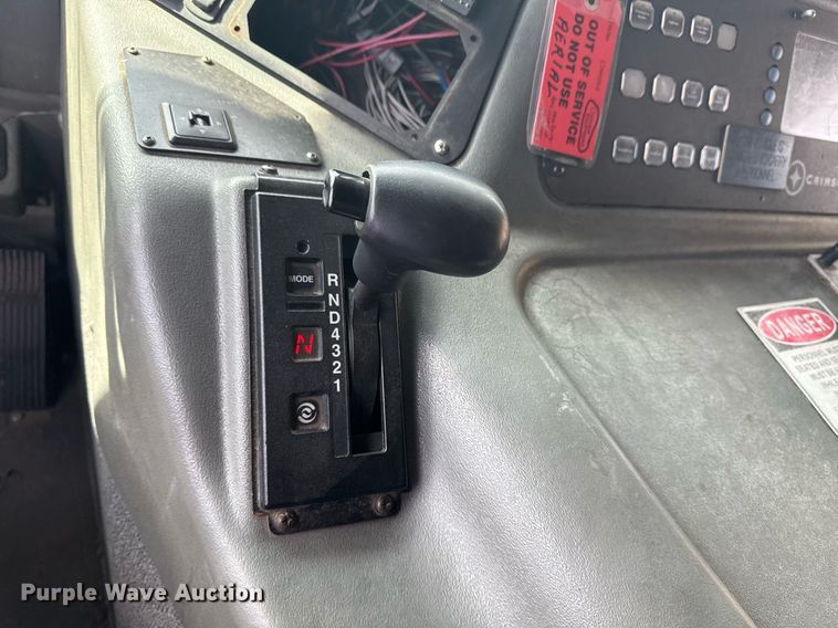 image for item DO7603 2005 Spartan Gladiator Crimson ladder fire truck