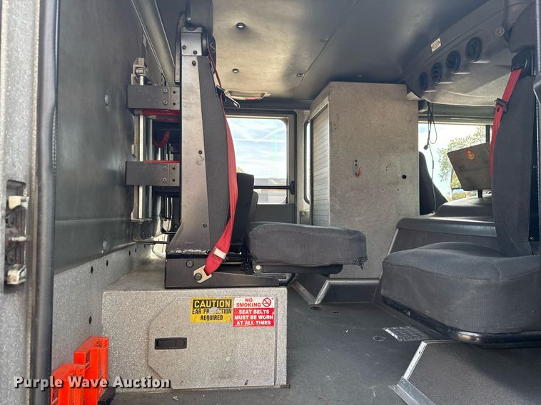 image for item DO7603 2005 Spartan Gladiator Crimson ladder fire truck