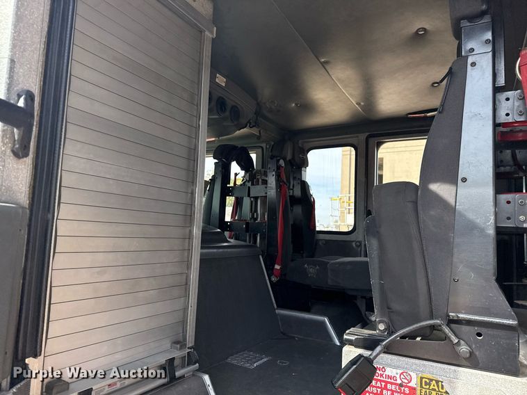 image for item DO7603 2005 Spartan Gladiator Crimson ladder fire truck