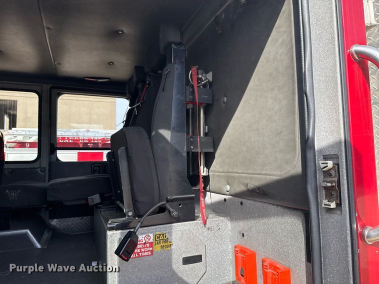 image for item DO7603 2005 Spartan Gladiator Crimson ladder fire truck