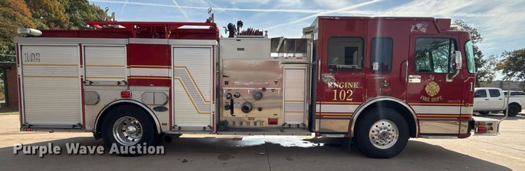 image for item DO7604 2001 Spartan pumper fire truck