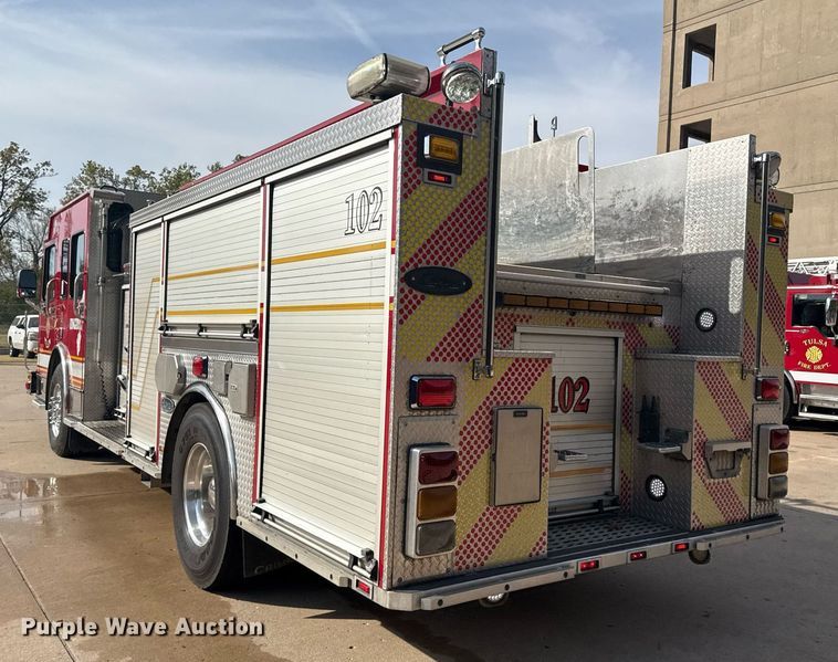image for item DO7604 2001 Spartan pumper fire truck