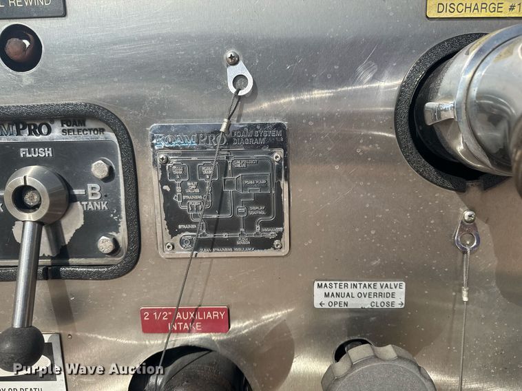 image for item DO7604 2001 Spartan pumper fire truck