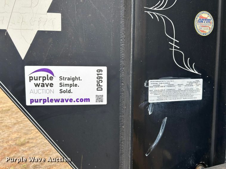 image for item DP5919 2009 PJ dump trailer