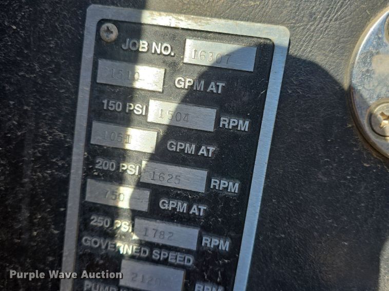 image for item DQ5286 2006 Pierce Arrow XT pumper fire truck