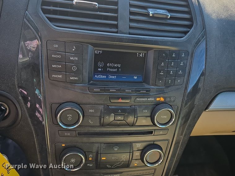 image for item DQ5292 2016 Ford Explorer  SUV