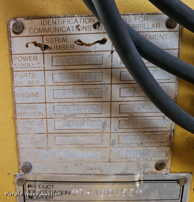 image for item DT7541 1995 Caterpillar 990 dozer