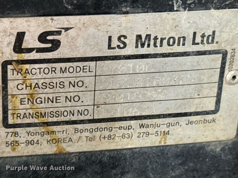 image for item DU9539 2009 LS P7010C MFWD tractor