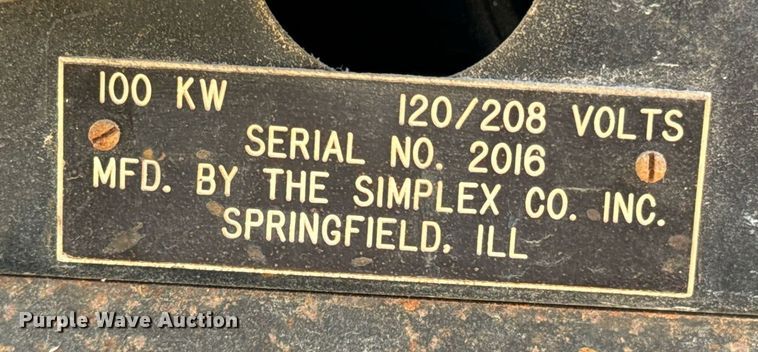 image for item DU9545 Generator