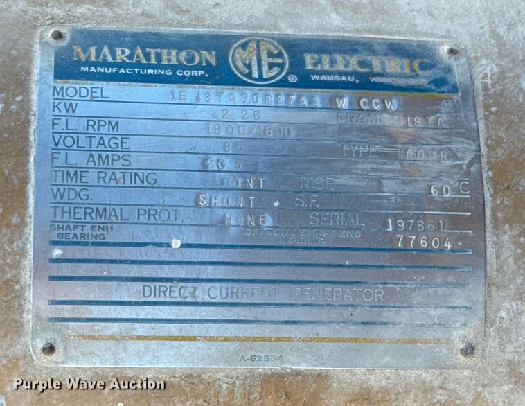 image for item DU9545 Generator