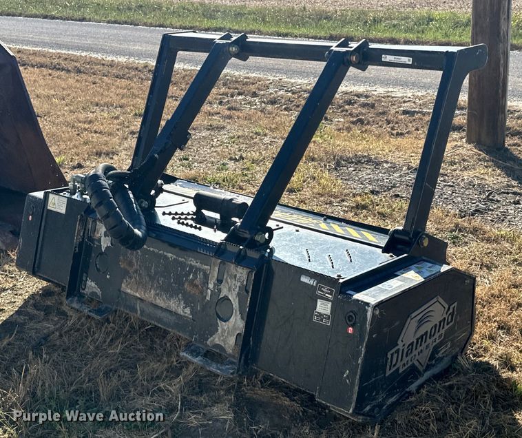 image for item DU9547 Diamond Mowers skid steer mulcher