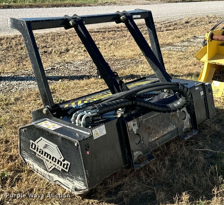 image for item DU9547 Diamond Mowers skid steer mulcher