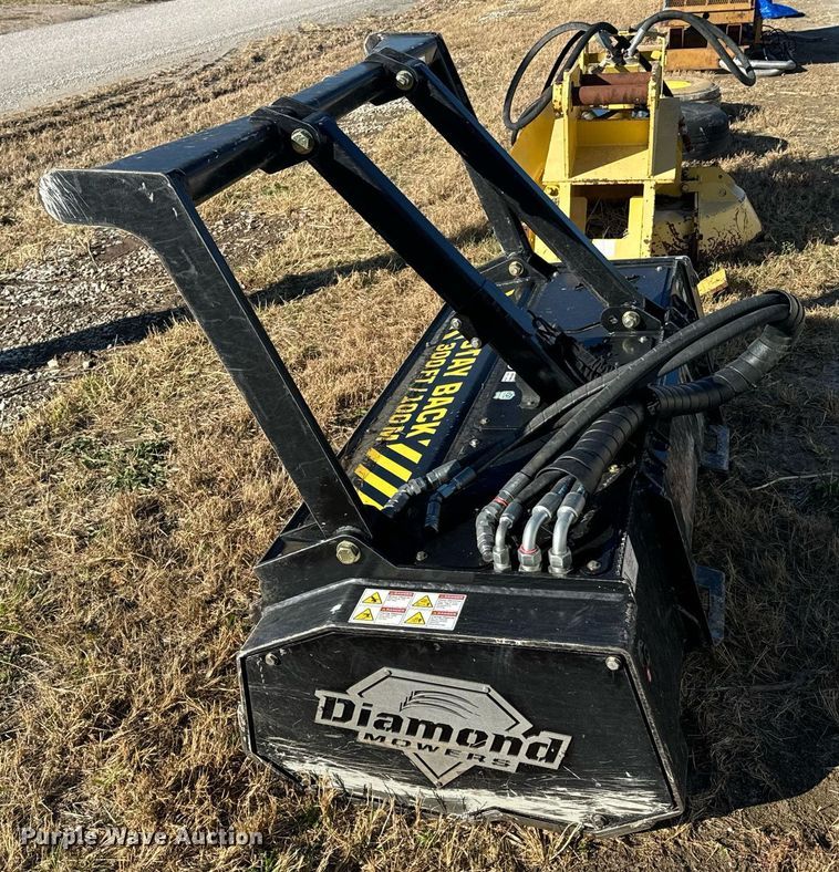 image for item DU9547 Diamond Mowers skid steer mulcher