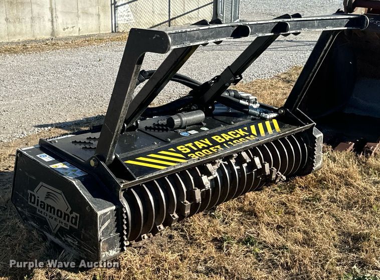 image for item DU9547 Diamond Mowers skid steer mulcher