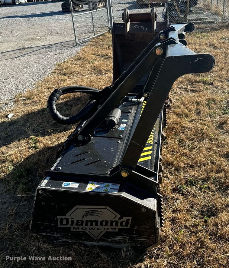image for item DU9547 Diamond Mowers skid steer mulcher