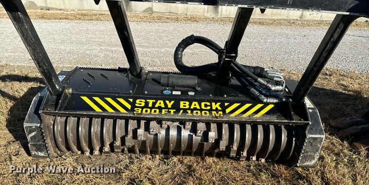 image for item DU9547 Diamond Mowers skid steer mulcher